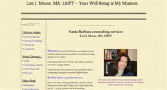 Desktop Screenshot of lisajmoore.com